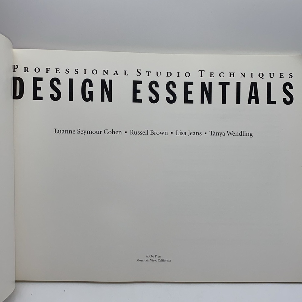 Design Essentials Professional Studio Techniques Computer Graphics Art Design - Picture 4 of 15